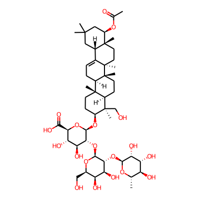 Acetylsoyasaponin I