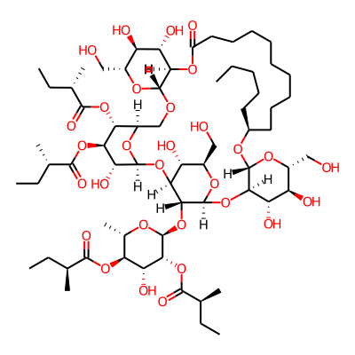 [(2S,3R,4R,5R,6S)-6-[[(1S,3S,4R,5R,7S,9R,10S,11S,12R,14R,16S,28R,29S,30S,31R,33R,36R,37R,38R,39R,41R)-4,10,11,29,30,39-hexahydroxy-5,12,31-tris(hydroxymethyl)-37,38-bis[[(2S)-2-methylbutanoyl]oxy]-26-oxo-16-pentyl-2,6,8,13,15,27,32,34,40-nonaoxapentacyclo[34.3.1.13,7.09,14.028,33]hentetracontan-41-yl]oxy]-4-hydroxy-2-methyl-5-[(2S)-2-methylbutanoyl]oxyoxan-3-yl] (2S)-2-methylbutanoate