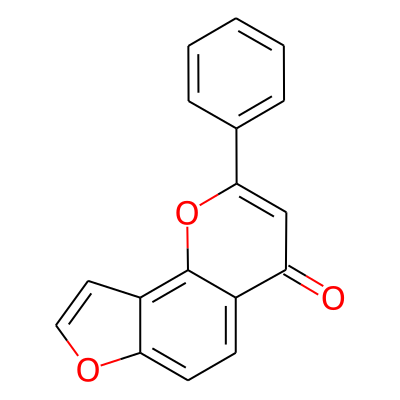 2-Phenylfuro[2,3-h]chromen-4-one