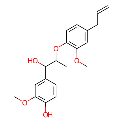 2-(4-Allyl-2-methoxyphenoxy)-1-(4-hydroxy-3-methoxyphenyl)-1-propanol