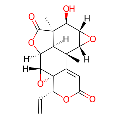 (1S,2R,4R,5R,10S,11R,13S,14R,15R,18R)-5-ethenyl-14-hydroxy-10,15-dimethyl-3,6,12,17-tetraoxahexacyclo[8.7.1.02,4.04,9.011,13.015,18]octadec-8-ene-7,16-dione