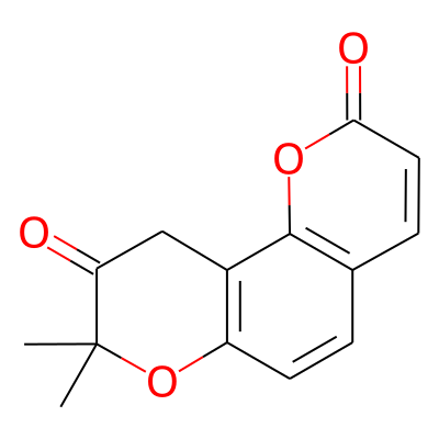 8,8-dimethyl-2H,8H-pyrano[2,3-f]chromene-2,9(10H)-dione