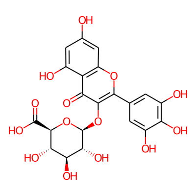 Myricetin 3-O-glucuronide