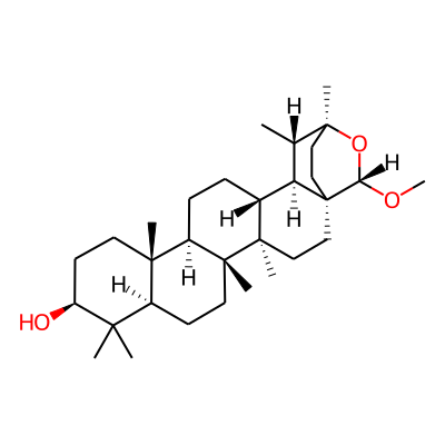 (20S,28S)-28-Methoxy-20,28-epoxytaraxasterane-3beta-ol