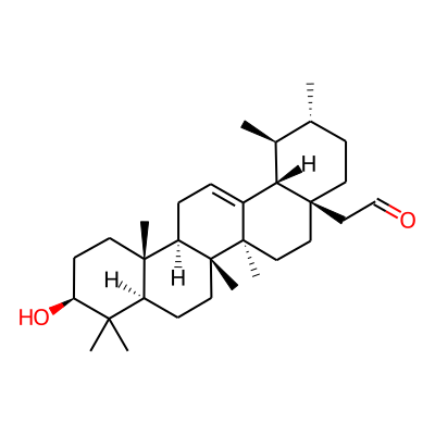 2-[(1S,2R,4aR,6aR,6aS,6bR,8aR,10S,12aR,14bR)-10-hydroxy-1,2,6a,6b,9,9,12a-heptamethyl-2,3,4,5,6,6a,7,8,8a,10,11,12,13,14b-tetradecahydro-1H-picen-4a-yl]acetaldehyde