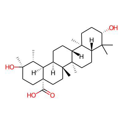 (1R,2R,4aR,6aR,6aR,6bR,8aR,10S,12aR,14aR,14bR)-2,10-dihydroxy-1,2,6a,6b,9,9,12a-heptamethyl-1,3,4,5,6,6a,7,8,8a,10,11,12,13,14,14a,14b-hexadecahydropicene-4a-carboxylic acid