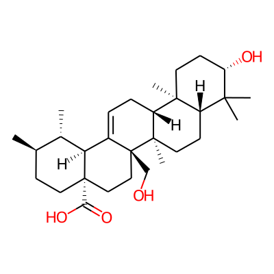 3beta,27-Dihydroxyurs-12-ene-28-oic acid
