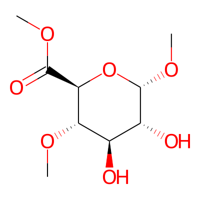 Dimethyl 4-O-methylhexopyranosiduronate