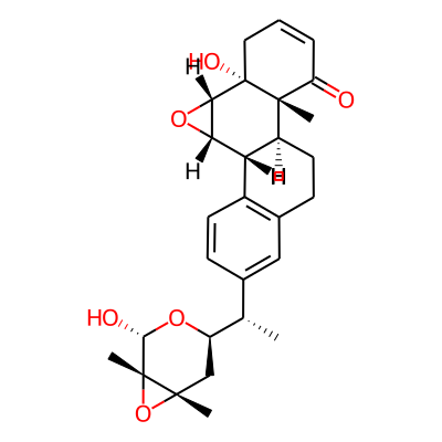 (1R,2S,4S,5R,10R,11S)-5-hydroxy-16-[(1S)-1-[(1S,2R,4R,6S)-2-hydroxy-1,6-dimethyl-3,7-dioxabicyclo[4.1.0]heptan-4-yl]ethyl]-10-methyl-3-oxapentacyclo[9.8.0.02,4.05,10.014,19]nonadeca-7,14(19),15,17-tetraen-9-one