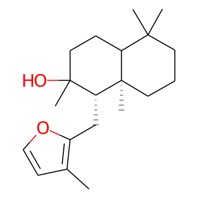 12,15-Epoxy-12,14-labdadien-8-ol
