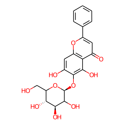 Baicalein 6-glucoside