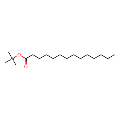 Tetradecanoic acid, trimethylsilyl ester