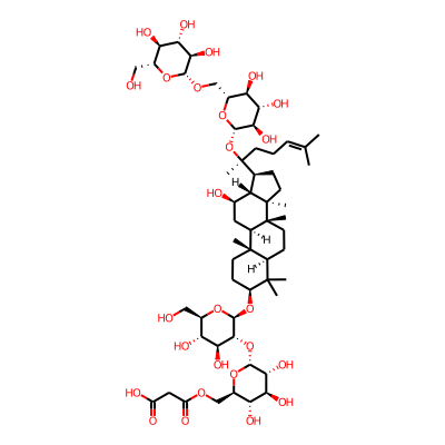 Malonylginsenoside Rb(1)