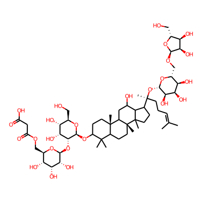 Malonylginsenoside rc