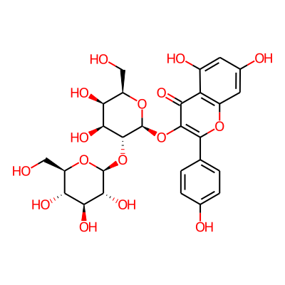 Kaempferol 3-O-beta-D-glucosylgalactoside