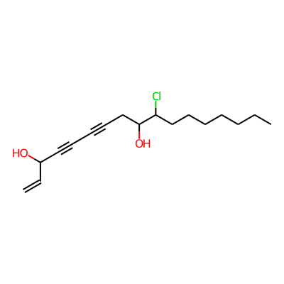 Panaxydol chlorohydrin