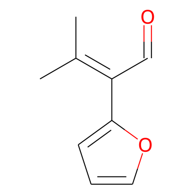 2-(2-Furanyl)-3-methyl-2-butenal