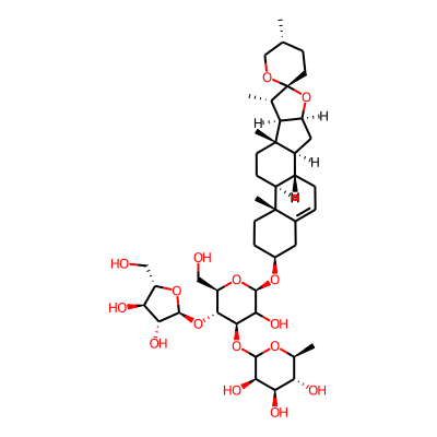 (3R,4R,5R,6S)-2-[(2R,3R,4R,6R)-3-[(2S,3R,4R,5S)-3,4-dihydroxy-5-(hydroxymethyl)oxolan-2-yl]oxy-5-hydroxy-2-(hydroxymethyl)-6-[(1S,2S,4S,5'R,6R,7S,8R,9S,12S,13R,16S)-5',7,9,13-tetramethylspiro[5-oxapentacyclo[10.8.0.02,9.04,8.013,18]icos-18-ene-6,2'-oxane]-16-yl]oxyoxan-4-yl]oxy-6-methyloxane-3,4,5-triol