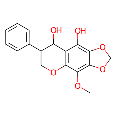 5-Hydroxy-8-methoxy-6,7-methylenedioxyisoflavan-4-ol