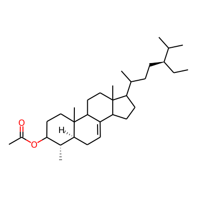 24-Ethyllophenol acetate, 24-alpha