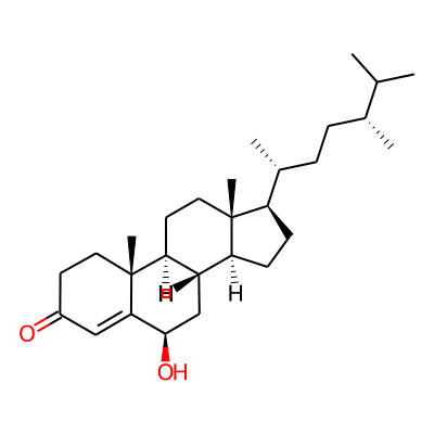 6beta-Hydroxycampest-4-en-3-one