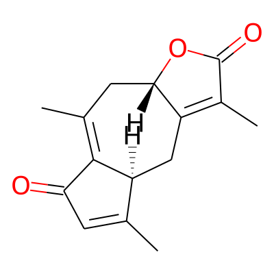 (5alpha,8alpha)-2-Oxo-1(10),3,7(11)-guaiatrien-12,8-olide