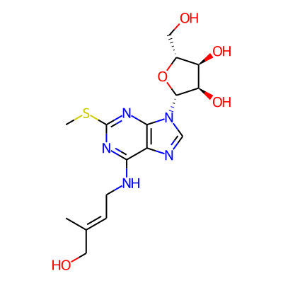 2-Methylthioribosylzeatin