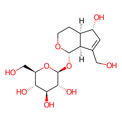 (2S,3R,4S,5S,6R)-2-[[(1S,4aR,5S,7aS)-5-hydroxy-7-(hydroxymethyl)-1,3,4,4a,5,7a-hexahydrocyclopenta[c]pyran-1-yl]oxy]-6-(hydroxymethyl)oxane-3,4,5-triol