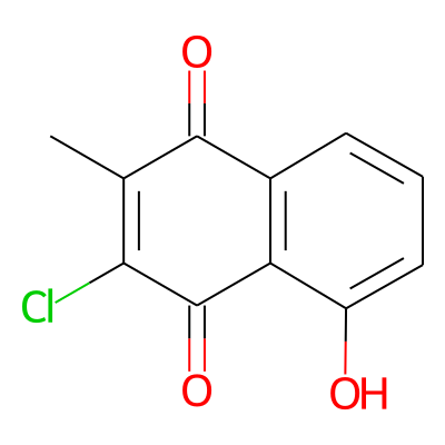 3-Chloro-5-hydroxy-2-methylnaphthalene-1,4-dione