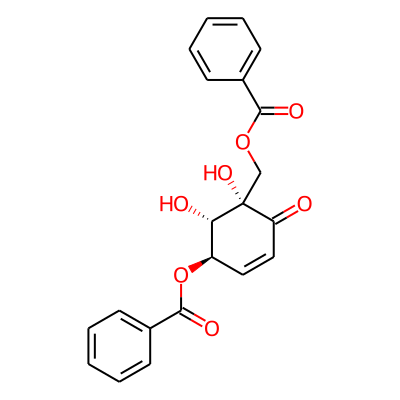 ((1S,5R,6S)-5-(Benzoyloxy)-1,6-dihydroxy-2-oxocyclohex-3-en-1-yl)methyl benzoate