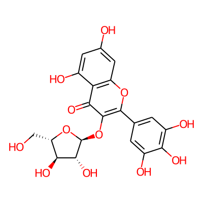 Myricetin 3-alpha-L-arabinofuranoside