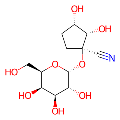(1R,2S,3S)-2,3-dihydroxy-1-[(2R,3R,4S,5R,6R)-3,4,5-trihydroxy-6-(hydroxymethyl)oxan-2-yl]oxycyclopentane-1-carbonitrile