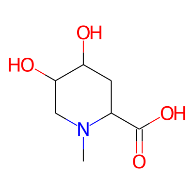 4,5-Dihydroxy-1-methylpiperidine-2-carboxylic acid