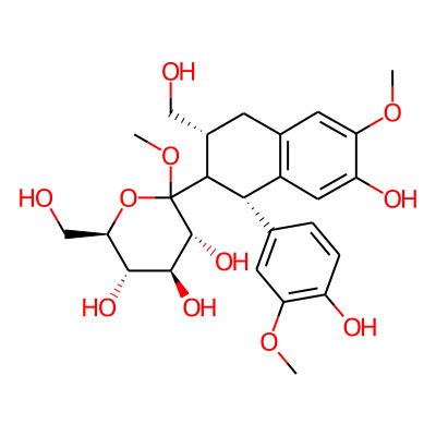 (+)-Isolariciresinol monoglucoside