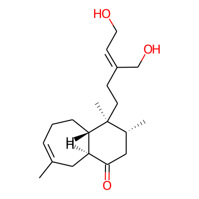 (1S,2R,4aS,9aS)-1-[(Z)-5-hydroxy-3-(hydroxymethyl)pent-3-enyl]-1,2,6-trimethyl-3,4a,5,8,9,9a-hexahydro-2H-benzo[7]annulen-4-one