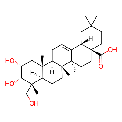 2alpha,3alpha,23-Trihydroxyolean-12-en-28-oic acid