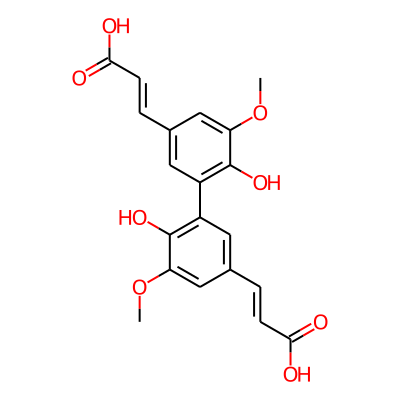 Diferulic acid