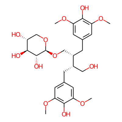 (2R,3R,4S,5R)-2-[(2R,3R)-4-hydroxy-2,3-bis[(4-hydroxy-3,5-dimethoxyphenyl)methyl]butoxy]oxane-3,4,5-triol