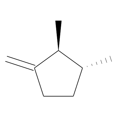 Cyclopentane, 1,2-dimethyl-3-methylene-, trans-