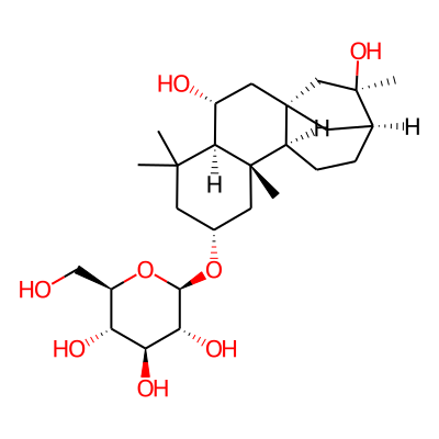 (2R,3R,4S,5S,6R)-2-[[(1R,3R,4R,7R,9S,10R,13S,14R)-3,14-dihydroxy-5,5,9,14-tetramethyl-7-tetracyclo[11.2.1.01,10.04,9]hexadecanyl]oxy]-6-(hydroxymethyl)oxane-3,4,5-triol
