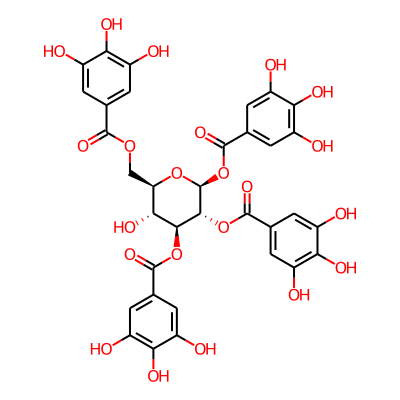 1,2,3,6-Tetrakis-O-galloyl-beta-D-glucose