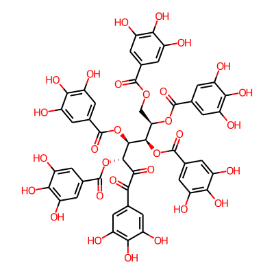 [(2R,3R,4S,5R)-6,7-dioxo-2,3,4,5-tetrakis[(3,4,5-trihydroxybenzoyl)oxy]-7-(3,4,5-trihydroxyphenyl)heptyl] 3,4,5-trihydroxybenzoate