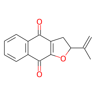 2-Isopropenyl-2,3-dihydronaphtho[2,3-b]furan-4,9-dione