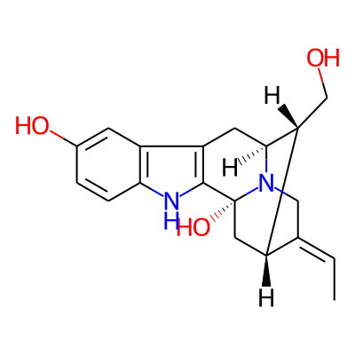 (1R,12S,13R,14R,15E)-15-ethylidene-13-(hydroxymethyl)-3,17-diazapentacyclo[12.3.1.02,10.04,9.012,17]octadeca-2(10),4(9),5,7-tetraene-1,7-diol