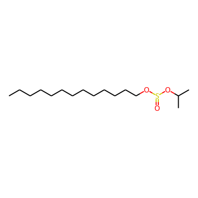 Propan-2-yl tridecyl sulfite