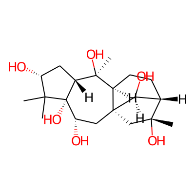 (1R,3S,4S,6R,8R,9S,10S,13S,14R,16S)-5,5,9,14-tetramethyltetracyclo[11.2.1.01,10.04,8]hexadecane-3,4,6,9,14,16-hexol