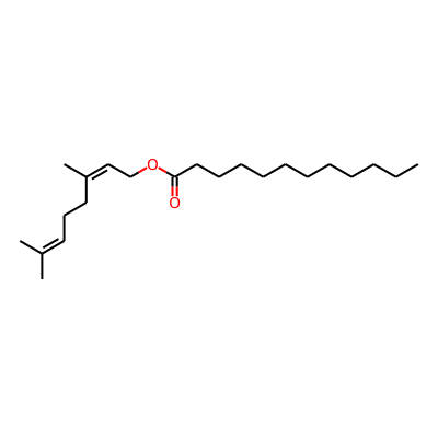 (Z)-3,7-Dimethylocta-2,6-dien-1-yl dodecanoate