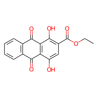 1,4-Dihydroxy-2-carboethoxyanthraquinone