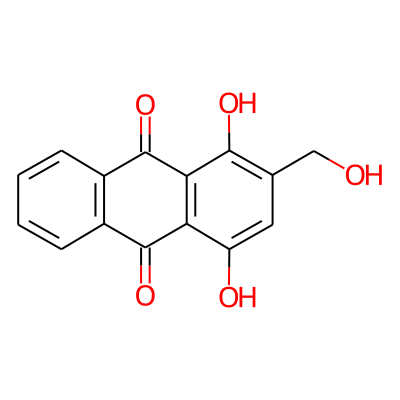 1,4-Dihydroxy-2-(hydroxymethyl)anthracene-9,10-dione