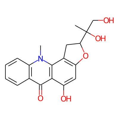 Gravacridonediol